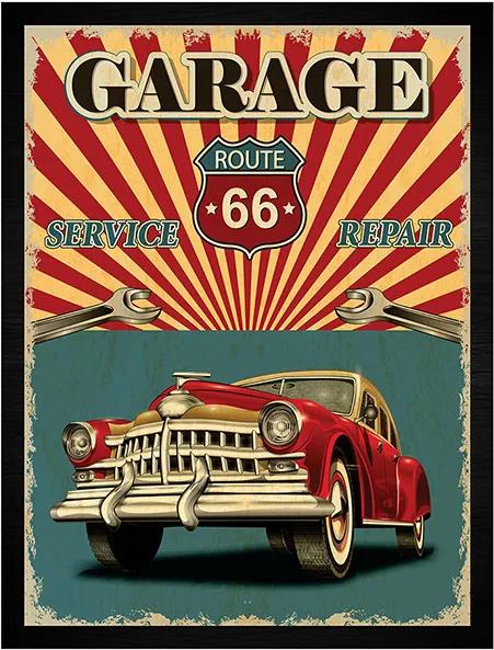 Quadro Garage Route 66 retro