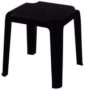 Mesa de Apoio Tramontina Pituba ECO 40 x 40 x 40 cm em Polipropileno Preto