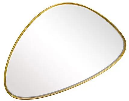Espelho Moderno com Moldura Dourada - 59x92cm