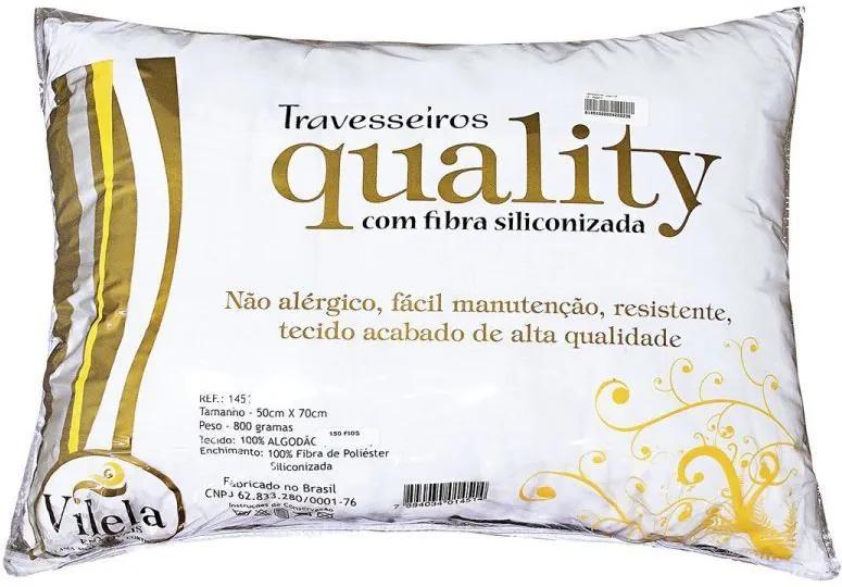 Travesseiro Quality Branco - Vilela