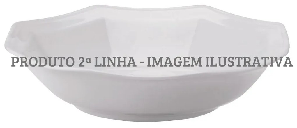 Saladeira 24Cm Porcelana Schmidt - Mod. Prisma 2° Linha 077