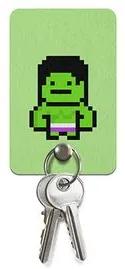 Porta Chaves Hulk Pixel Marvel