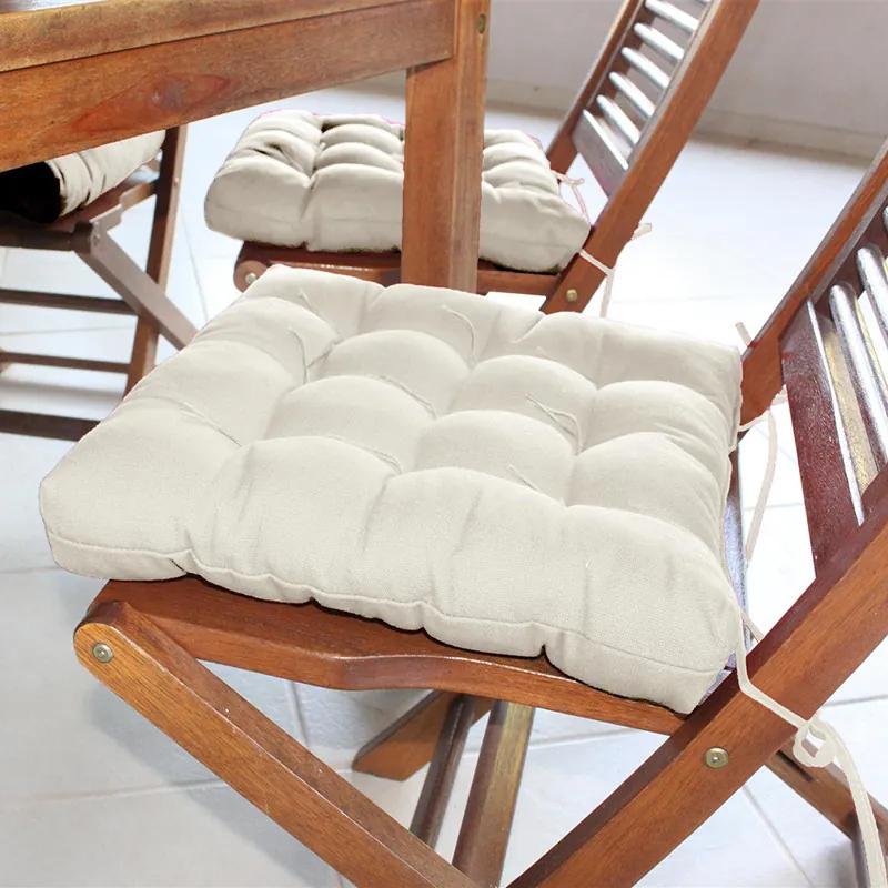 Assento para Cadeira Futton Confort - 40 x 40 cm Natural