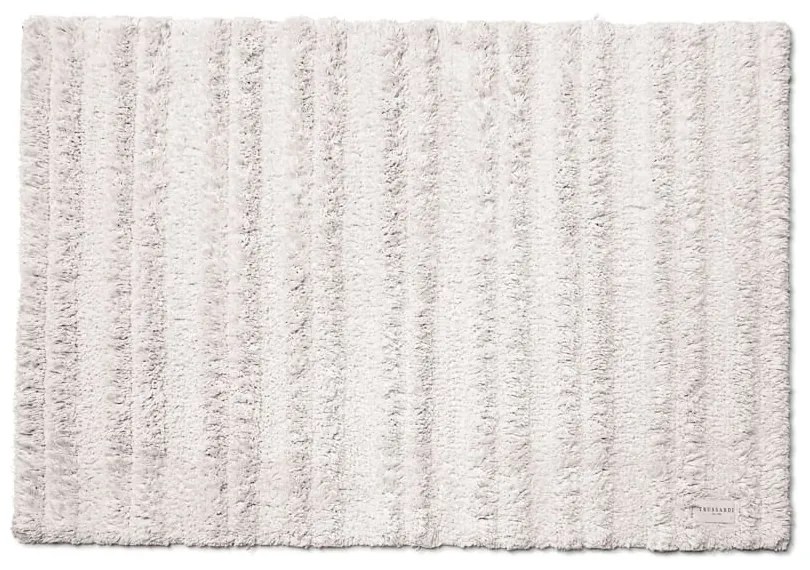 Piso Antiderrapante Trussardi 100% Algodão 60x90cm Milani - Gelo Gelo