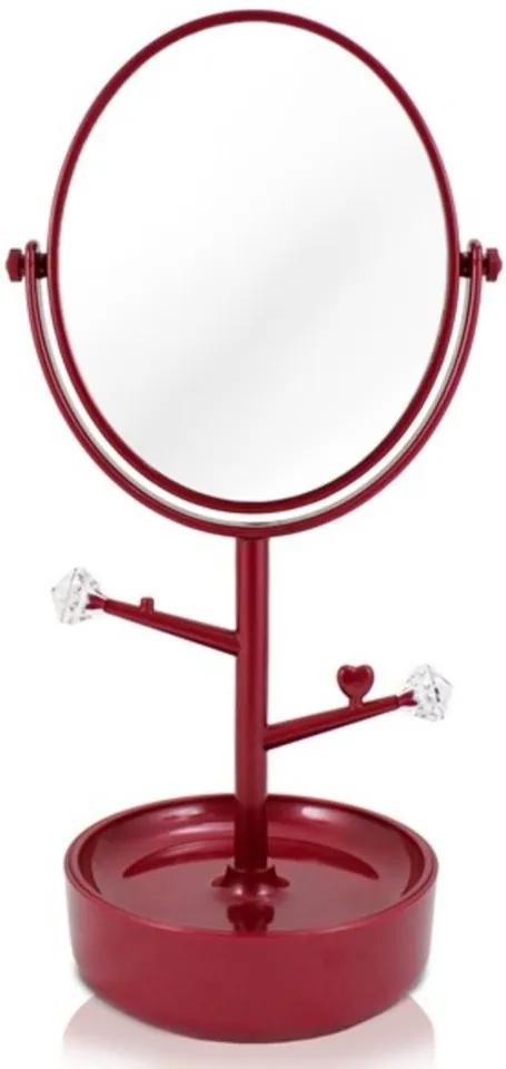 Jacki Design Espelho Com Compartimento Para Jóias Vermelho