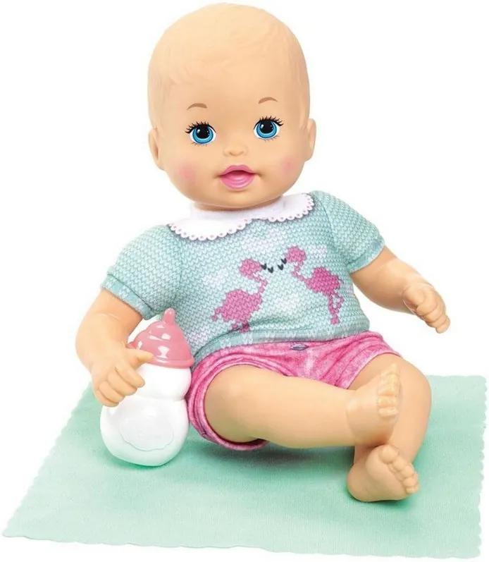 Boneca Little Mommy - Recem Nascida Verde - Mattel