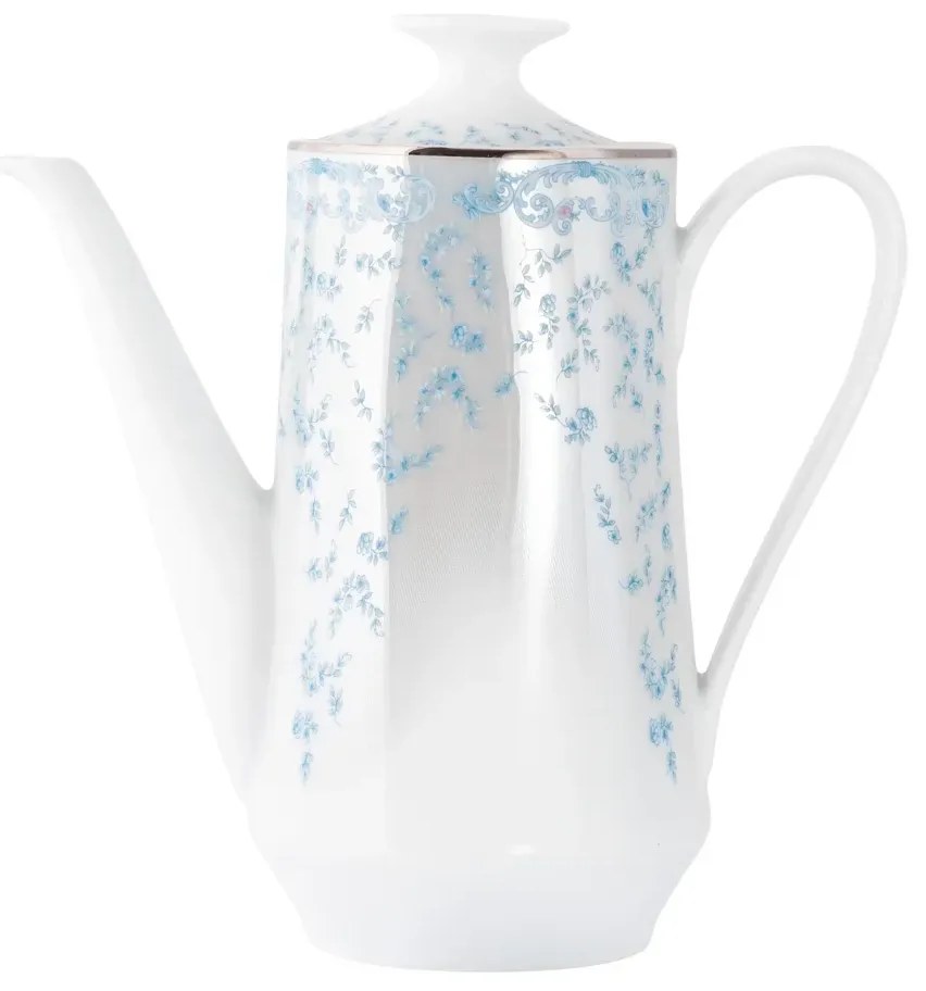 Cafeteira Porcelana Schmidt - Dec. Sensile Blu 2424