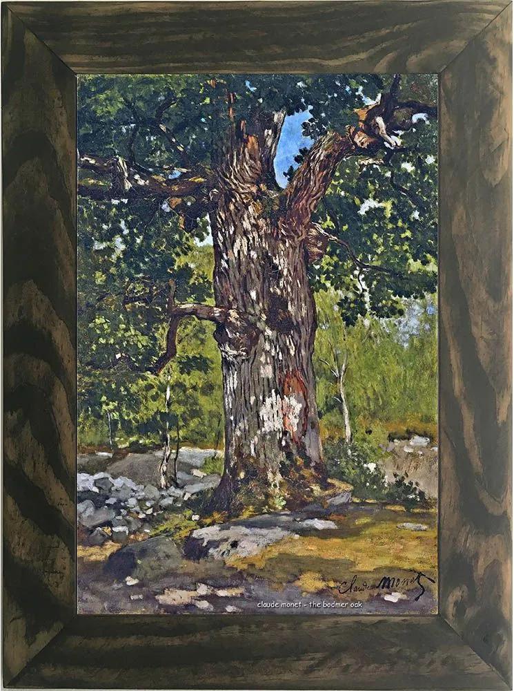 Quadro Decorativo A4 The Bodmer Oak - Claude Monet Cosi Dimora