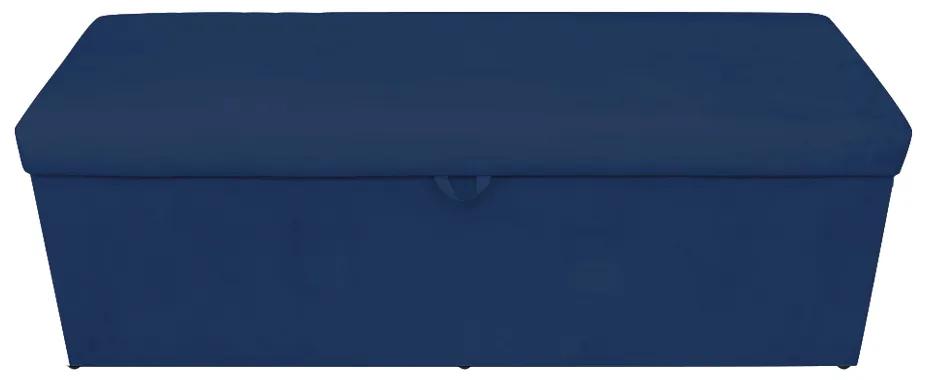 Calçadeira Clean 100 cm Suede D'Rossi - Azul Marinho
