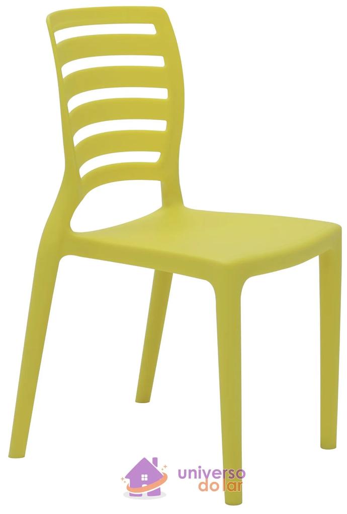 Cadeira Tramontina Sofia Infantil em Polipropileno e Fibra de Vidro Amarelo - Tramontina  Tramontina