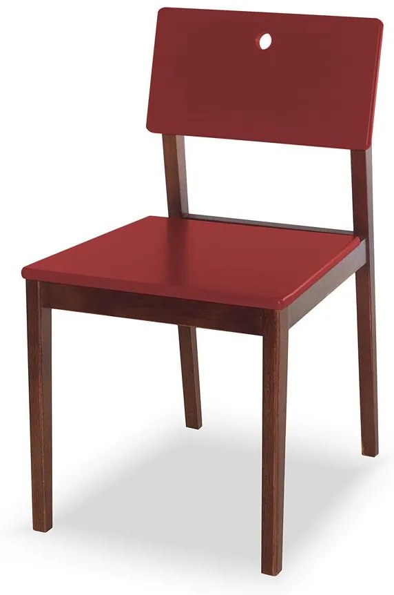 Cadeiras para Cozinha Flip 81 cm 921 Cacau/Bordo - Maxima