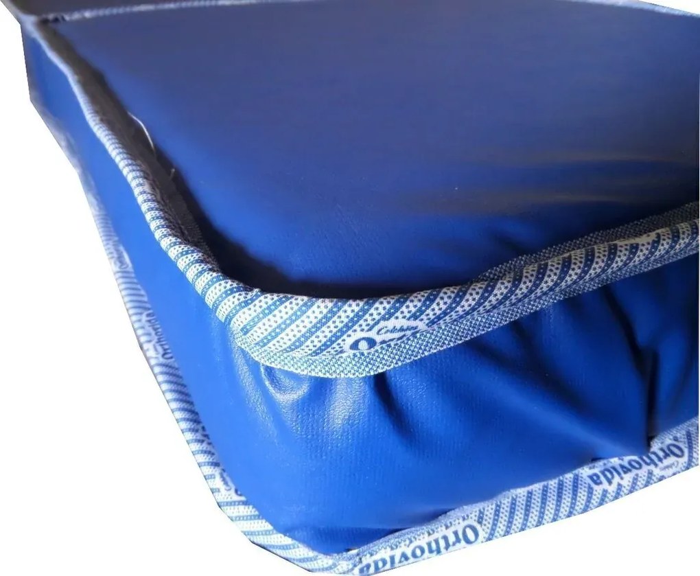 Puff Multifuncional Banco Colch�O E Poltrona Courvin (Azul)