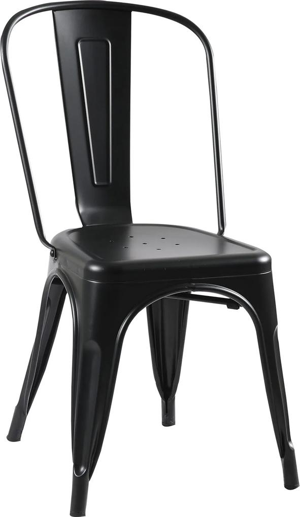 Cadeira Iron Preta Fosca Rivatti