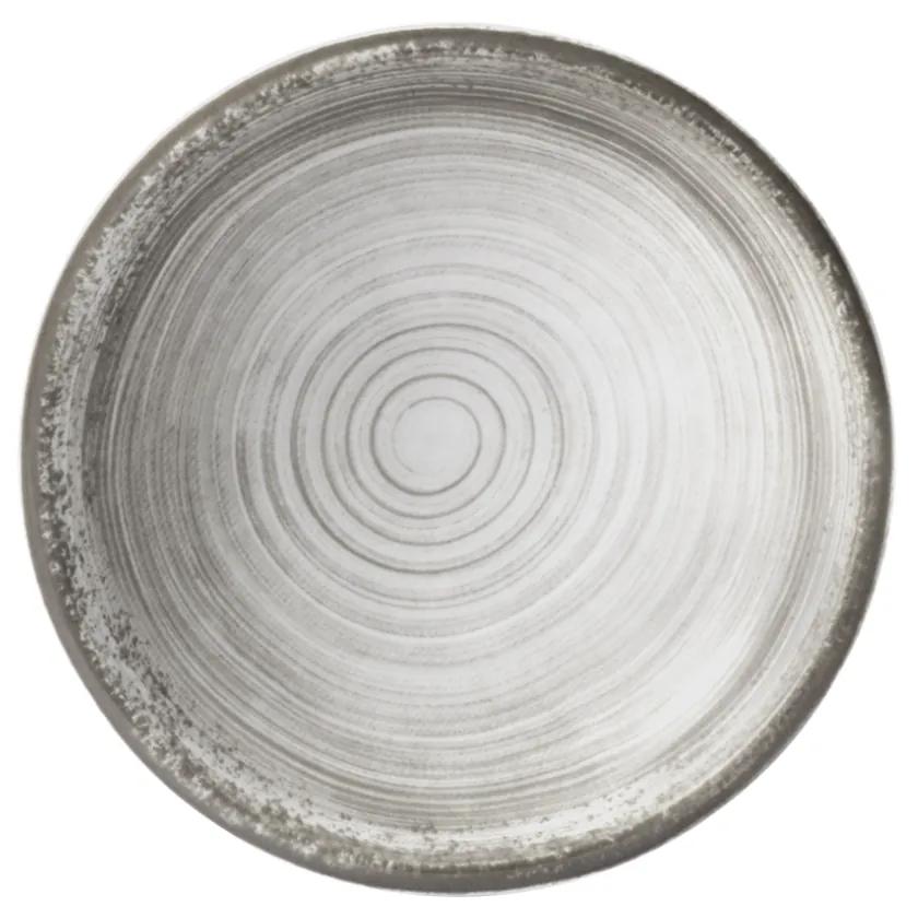 Bowl Multiuso 720Ml Porcelana Schmidt - Dec. Esfera Cinza 2416