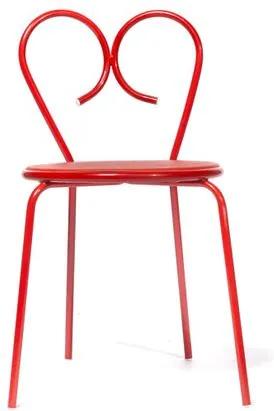 Cadeira Fantasminha INFANTIL Coracao cor Vermelho - 44166 Sun House