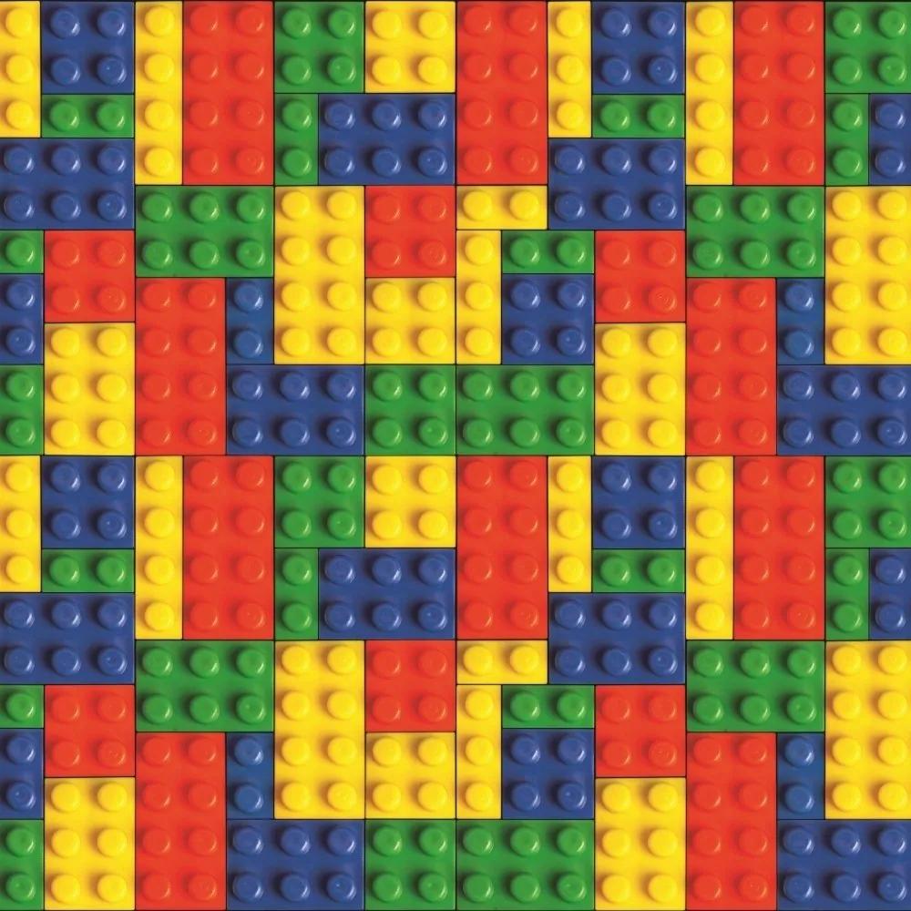 Papel De Parede Adesivo Lego (0,58m x 2,50m)