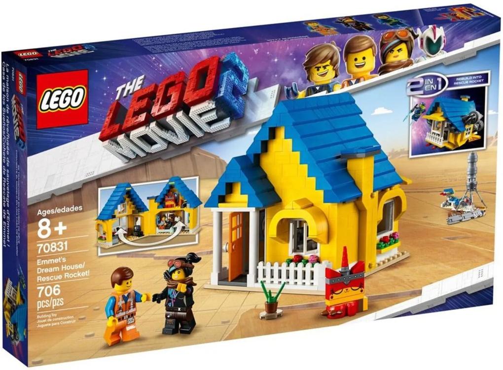 Lego The Movie 70831 A Casa Dos Sonhos De Emmet - Lego