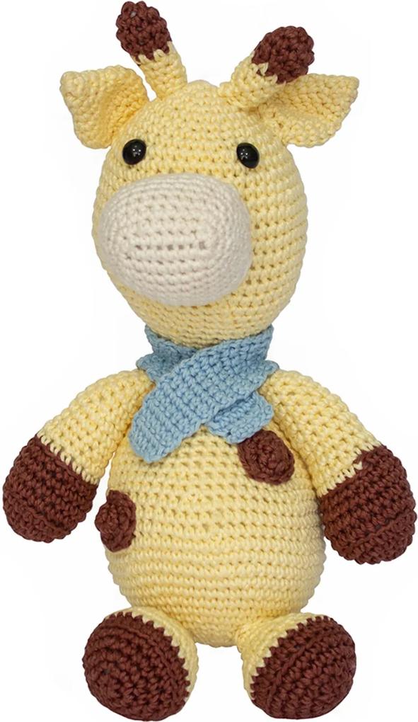 Girafa Gravata Menino Amigurumi Crochê Bebê Infantil Crochet Potinho de Mel