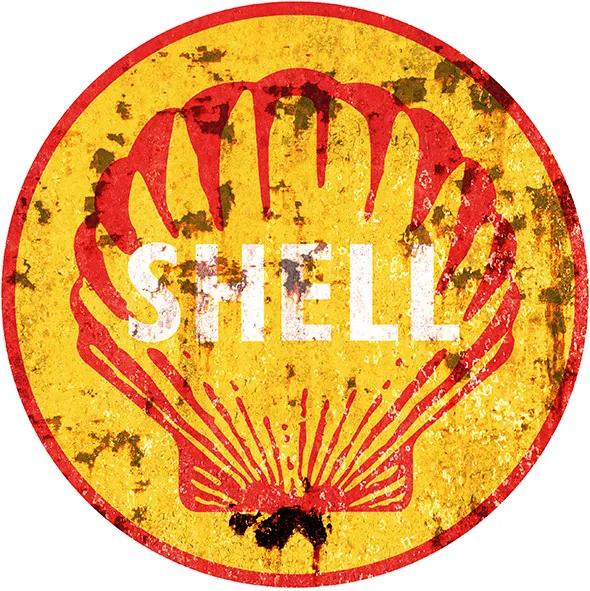 Placa Shell Redonda