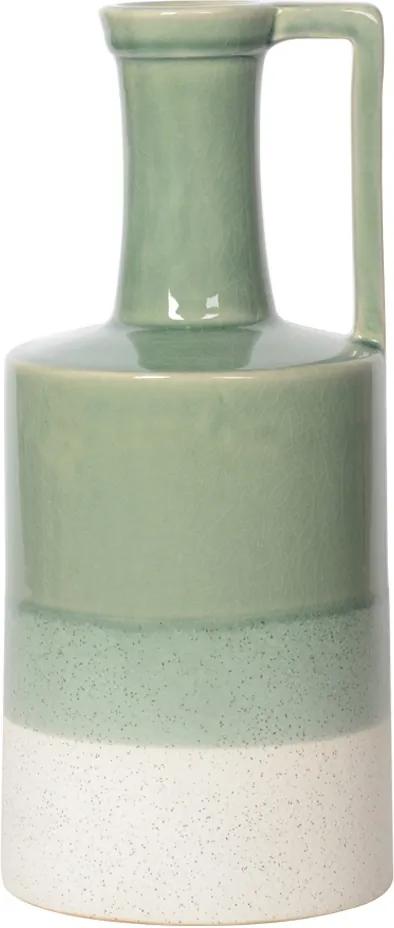 vaso BRUNO cerâmica verde 30cm Ilunato CT0017