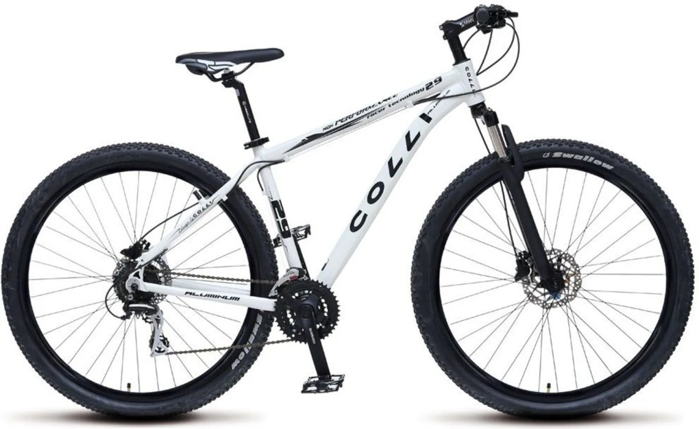 Bicicleta Colli Bikes Aro 29 Altus MTB Alumínio Branco