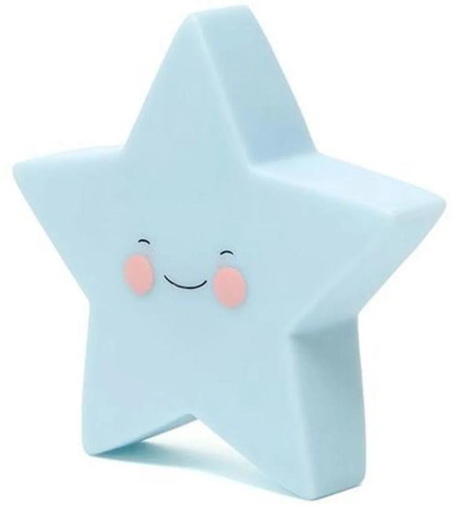 Mini Luminária Adoraria Estrela Azul