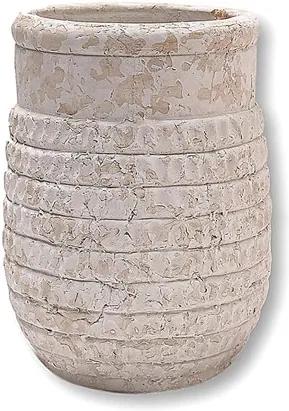 Cachepot Whurel em Cerâmica 28cm - Branco