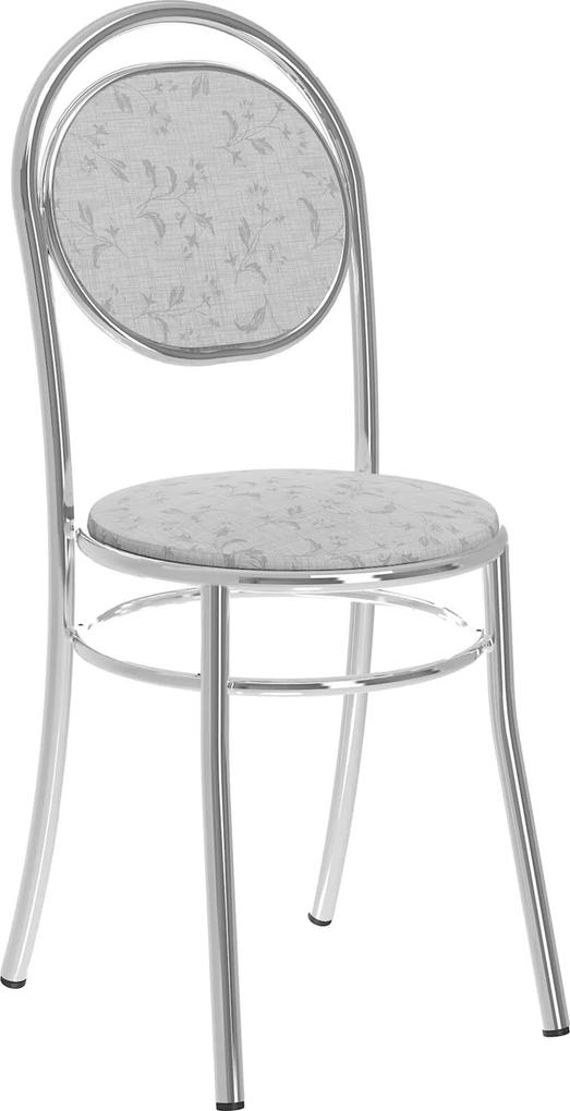 Conjunto 2 Cadeiras 190 Tecil Fantasia Móveis Carraro Branco