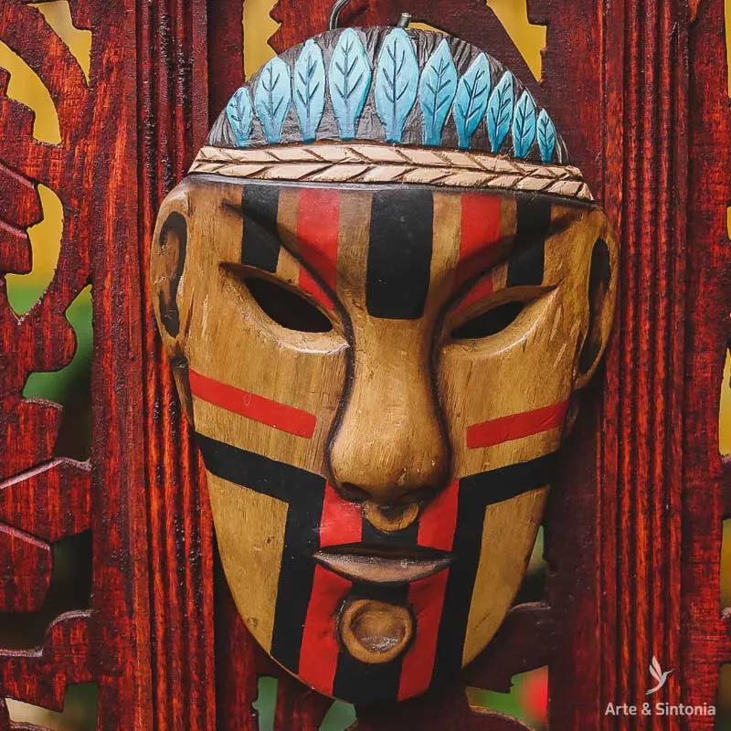 Máscara Indígena Terena | Brasil