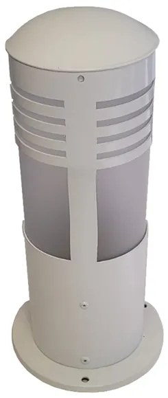 Balizador Sobrepor Ip65 30cm Aluminio Branco