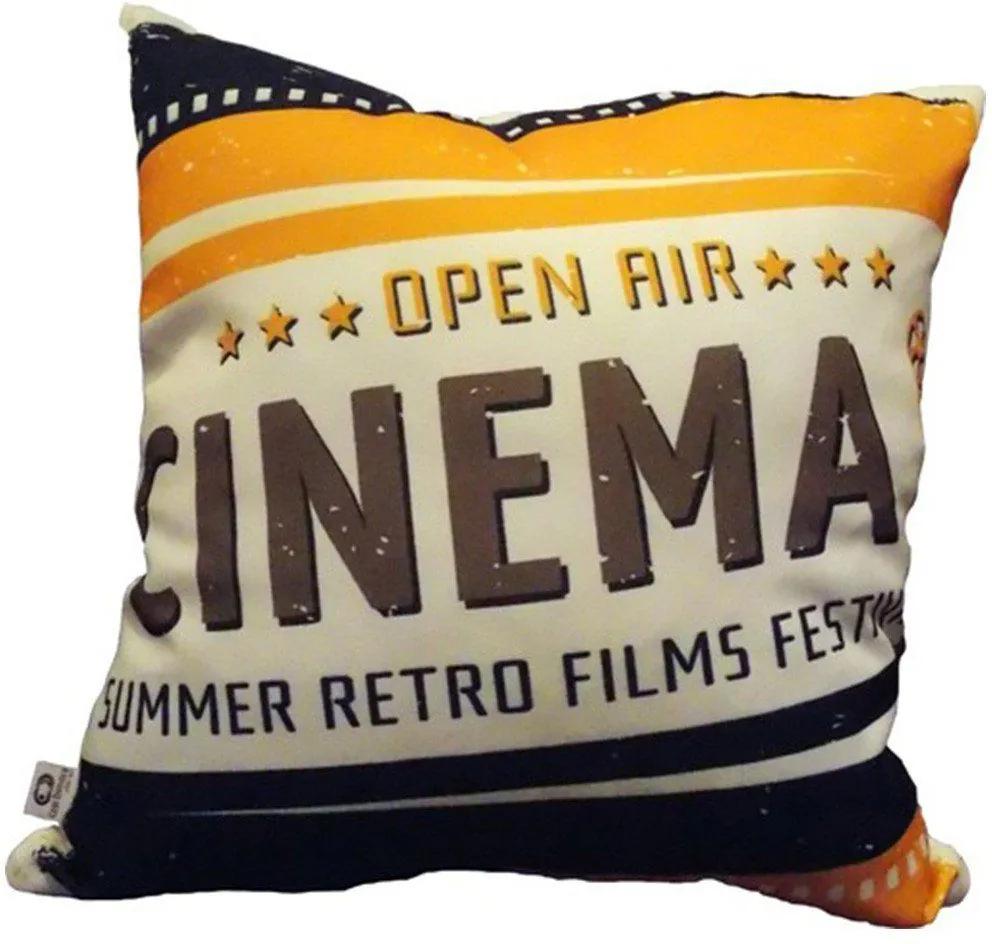 Capa de Almofada Cinema Open Air 40x40cm Cosi Dimora