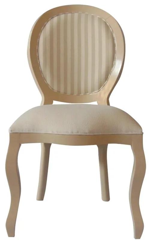 Cadeira de Jantar Medalhão Lisa Sem Braço - Wood Prime 230331 Liso