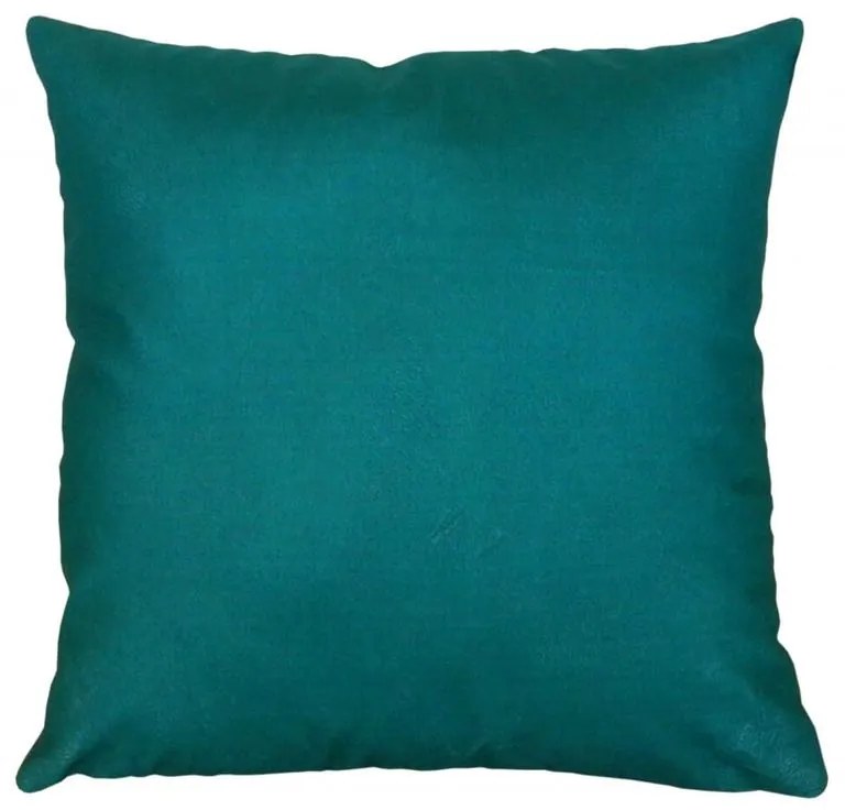 Capa de Almofada Suede Suprema em Tons Verde e Vermelho - Lisa verde - 60x30cm