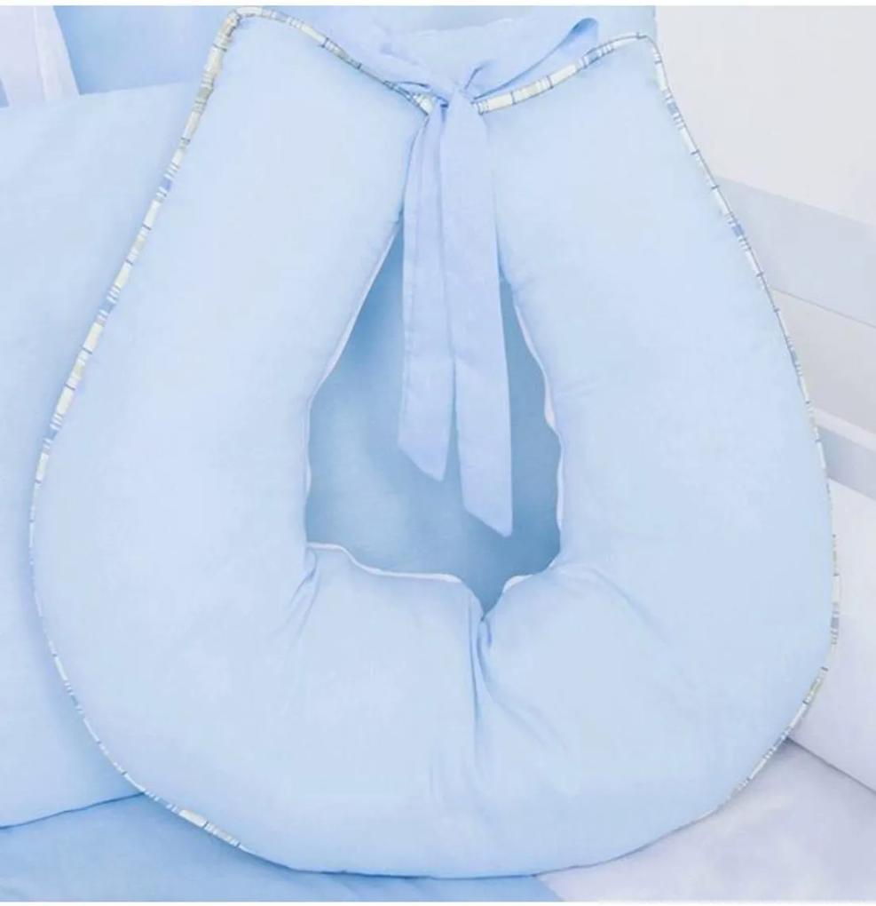Almofada para AmamentaçÁo 1 peça Azul Bebê