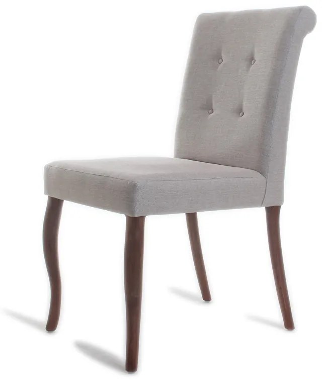 Cadeira Naomi Estofada com Argola Estrutura Madeira Liptus Design Sustentável