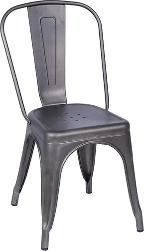 Cadeira  Iron Sem Braço Bronze Or Design