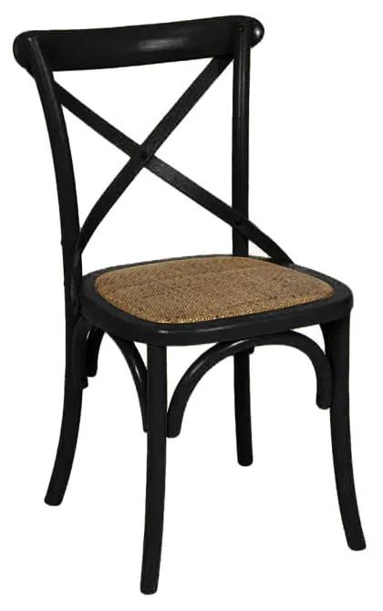 Cadeira Kat Rústica - Preto