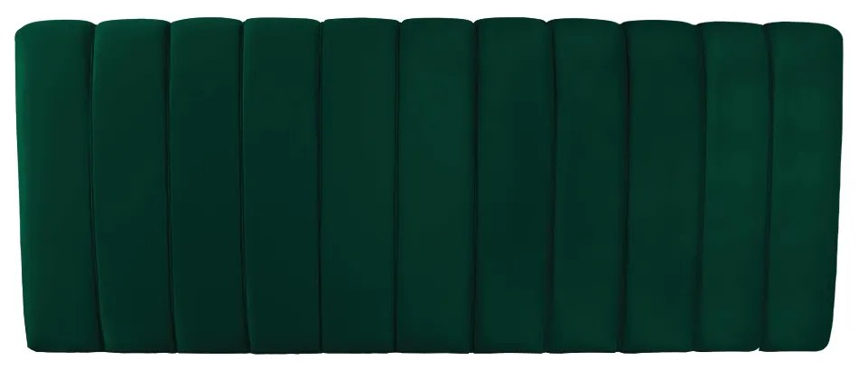 Cabeceira Painel Olivia King 195 cm Veludo - D'Rossi - Verde Esmeralda