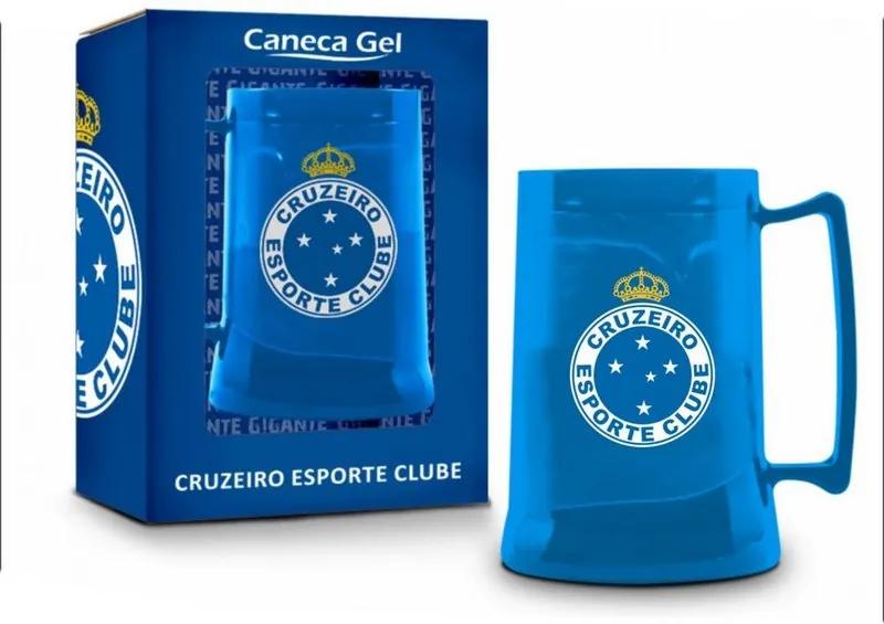 Caneca Gel 300ml - Cruzeiro Azul - Brasfoot