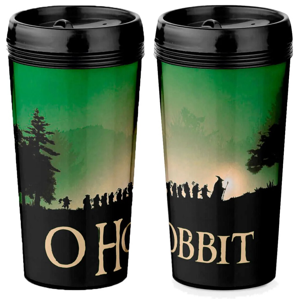 Copo Viagem 520ml O Hobbit O Senhor dos Anéis