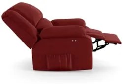 Poltrona do Papai Reclinável Pietra Power Touch Massagem FH9 Veludo Ve