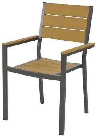 Cadeira Palmeira Amendoa Polywood 89 cm - 60556 - Sun House