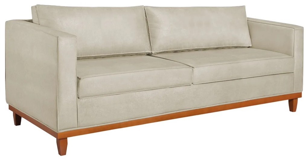 Sofa 3 Lugares Europa 180cm Estilo Conforto e Elegancia Bouclé - ADJ Decor