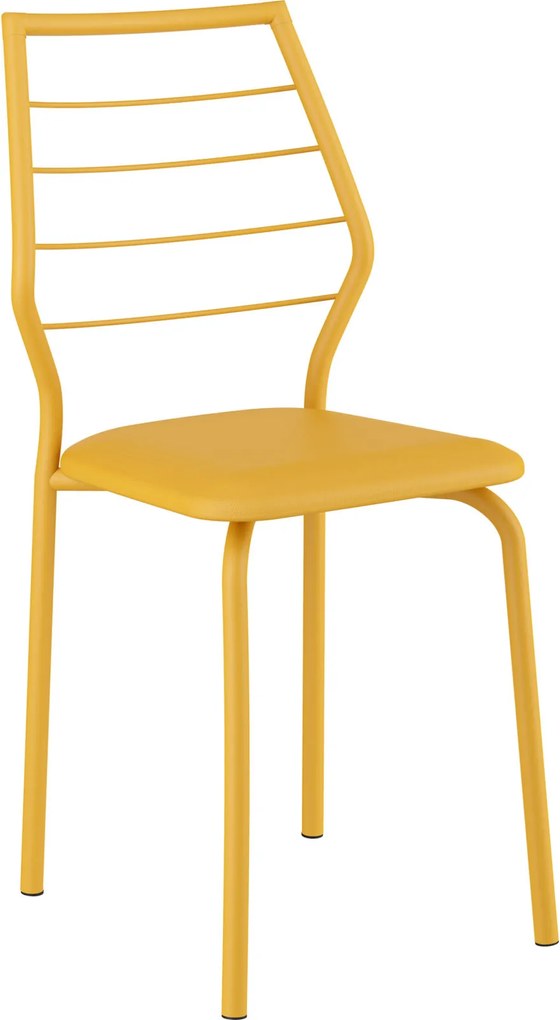 Conjunto 2 Cadeiras 1716  Napa Móveis Carraro Amarelo