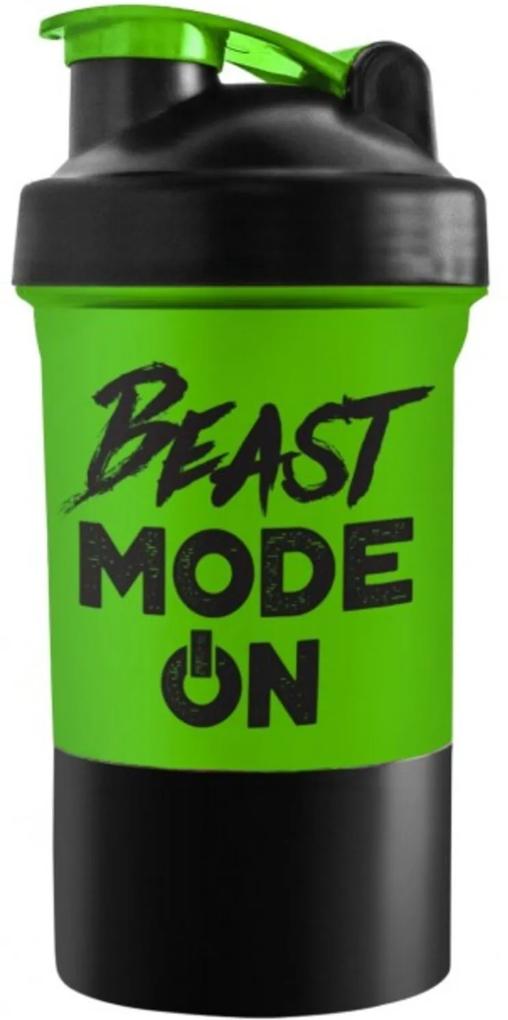 Coqueteleira 2 doses Beast Mode On - PowerFoods