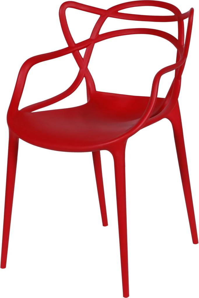 Cadeira de Jantar Solna OR Design Vermelho