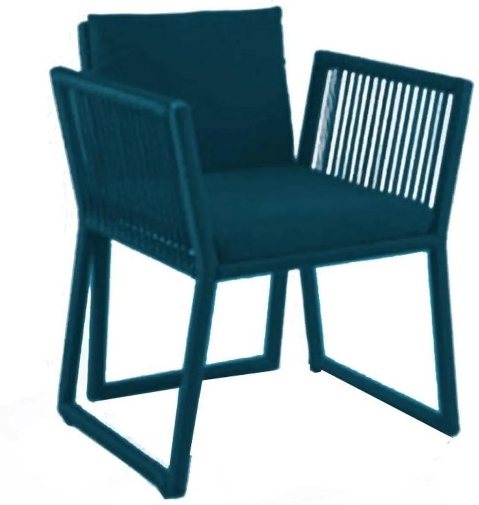Cadeira de Corda Cottage Azul