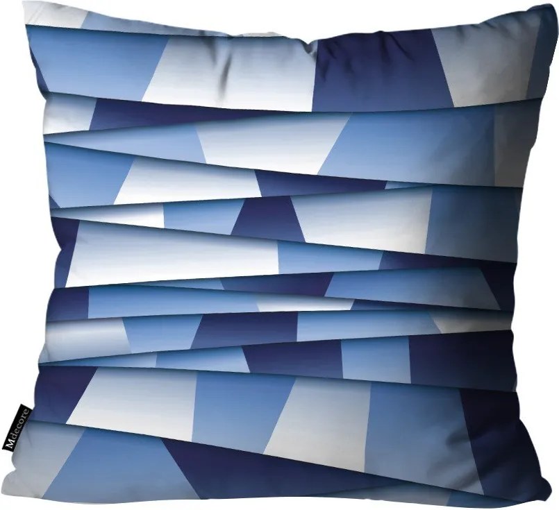 Capa para Almofada Abstrato Azul55x55cm