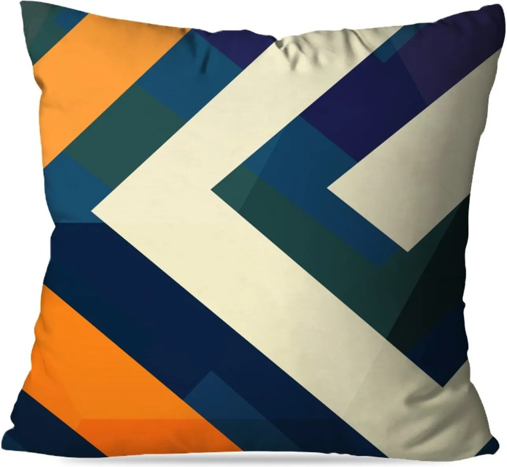 Capa de Almofada Love Decor Avulsa  Color Abstrato Multicolorido