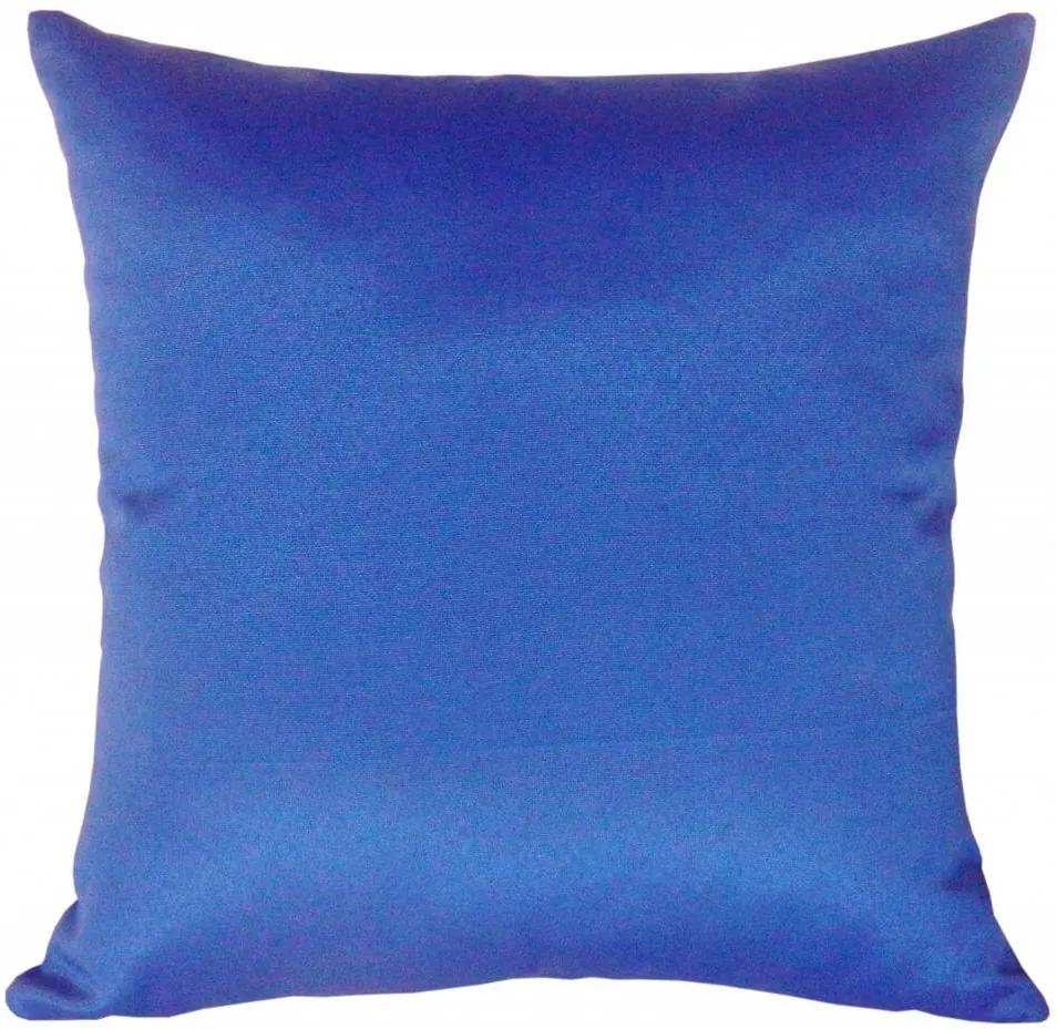 Capa de Almofada Decorativa Lisa Azul 45x45cm